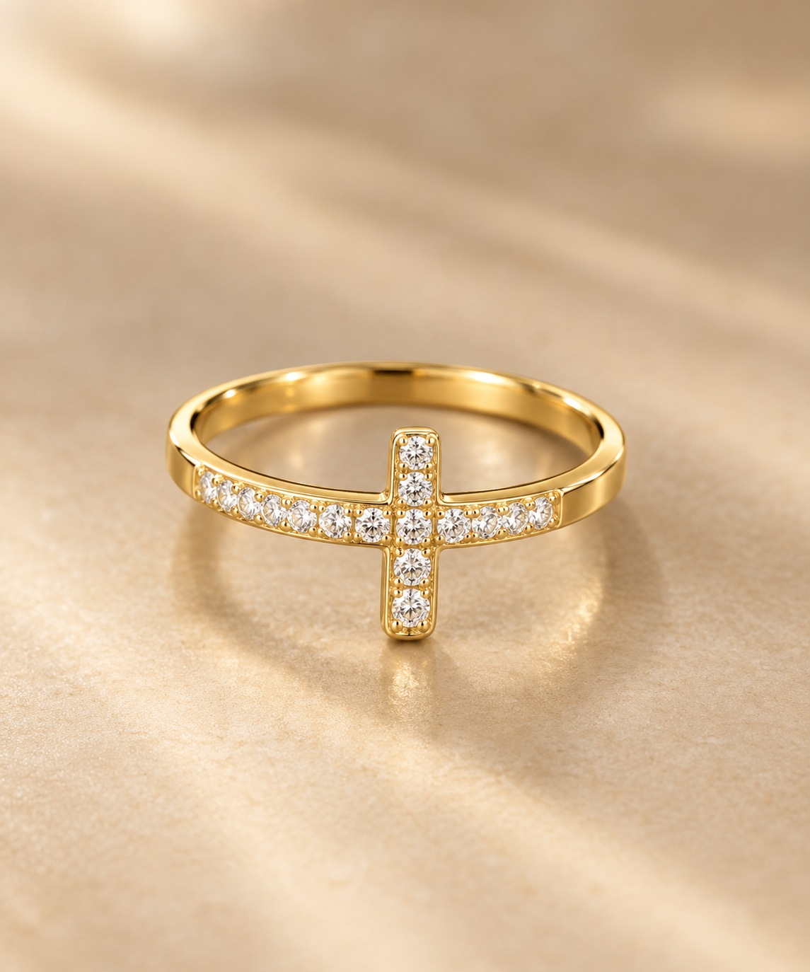 Anello a croce