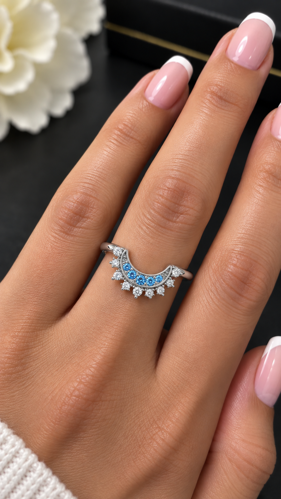 Anello Blue Moon