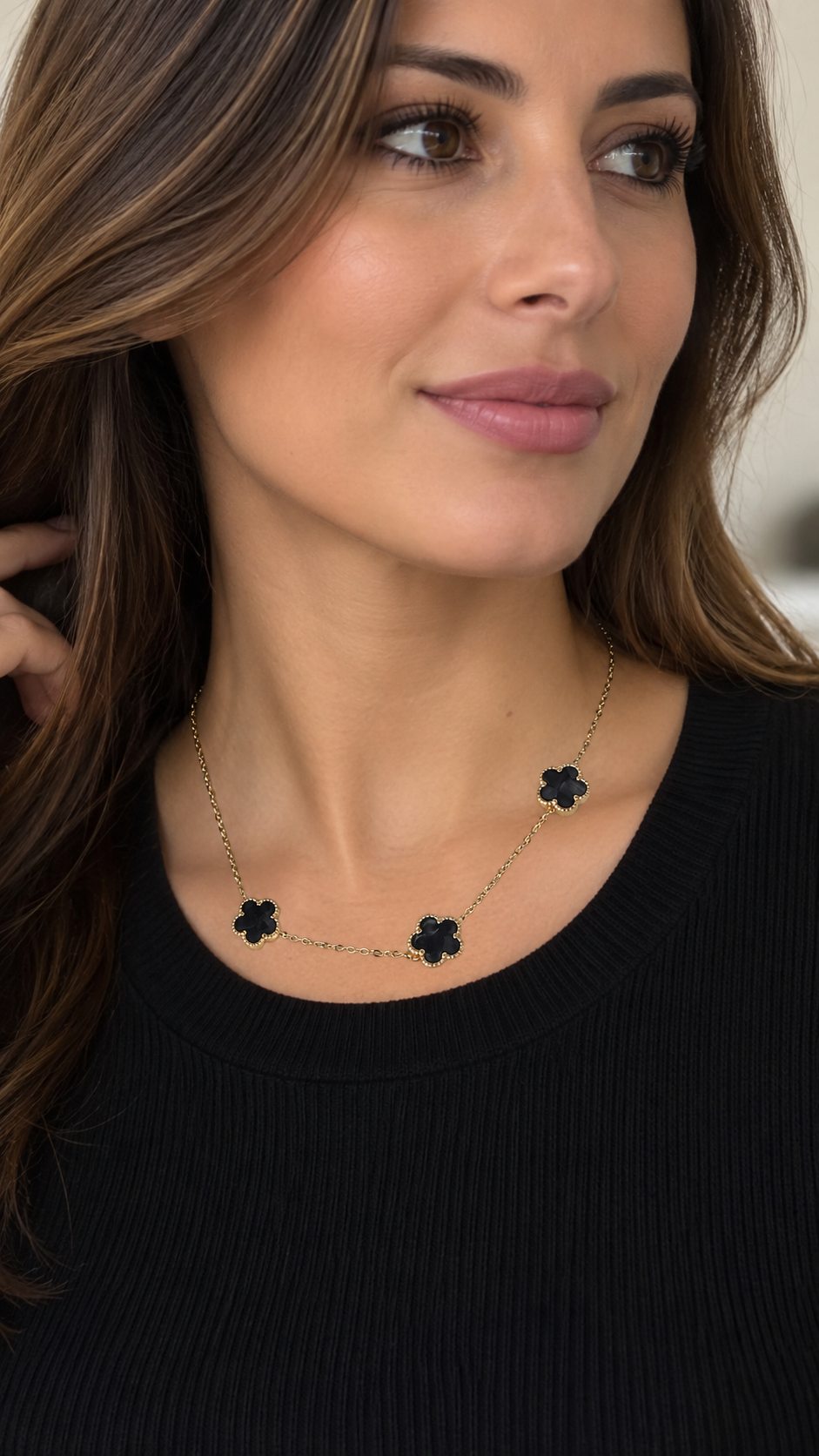 collana quadrifoglio